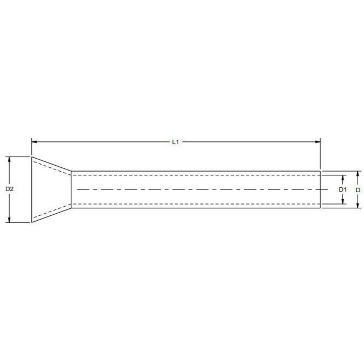 Burndy YF35040UIL - Wire Ferrules & Lugs