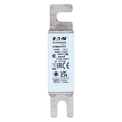 Bussmann 170M1372 Type 80 High Speed Fuse, 315 A, 690 V AC, 200 kA Interrupt, Class: aR, Square Body
