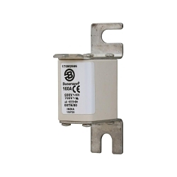 Bussmann 170M2666 Type TN/80/T High Speed Fuse, 160 A, 690 V, 200 kA Interrupt, Class: aR, Square Body