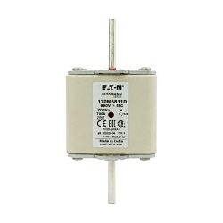 Bussmann 170M6811D Semi-Conductor High Speed Fuse, 700 A, 690 V, 200 kA Interrupt, Class: AR
