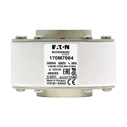 Bussmann 170M7064 Semiconductor Fuse, 3000 A, 200 kA Interrupt, Class: Class AR, Square Body