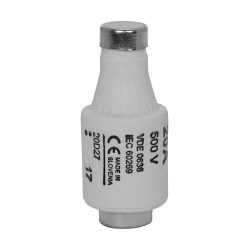 Bussmann 20D27 Type D Low Voltage Time Delay Fuse, 20 A, 500 V, 100 kA Interrupt, Class: GL/GG/C, Round Body