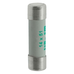 Bussmann C14M1 Cylindrical Low Voltage Fuse, 1 A, 690 V, 80 kA Interrupt, Class: aM, Cylindrical Body