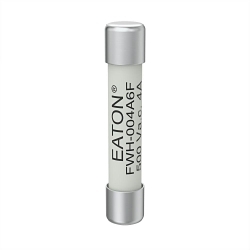Bussmann FWH-004A6F Fast Acting Semi-Conductor High Speed Fuse, 4 A, 500 V, 50 kA Interrupt, Cylindrical Body