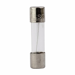 Bussmann GMA-3.15-R Low Breaking Small Dimension Fast Acting Fuse With Nickel Plated Brass End Caps, 3.15 A, 125 V AC, 10 kA Interrupt, Cylindrical Body