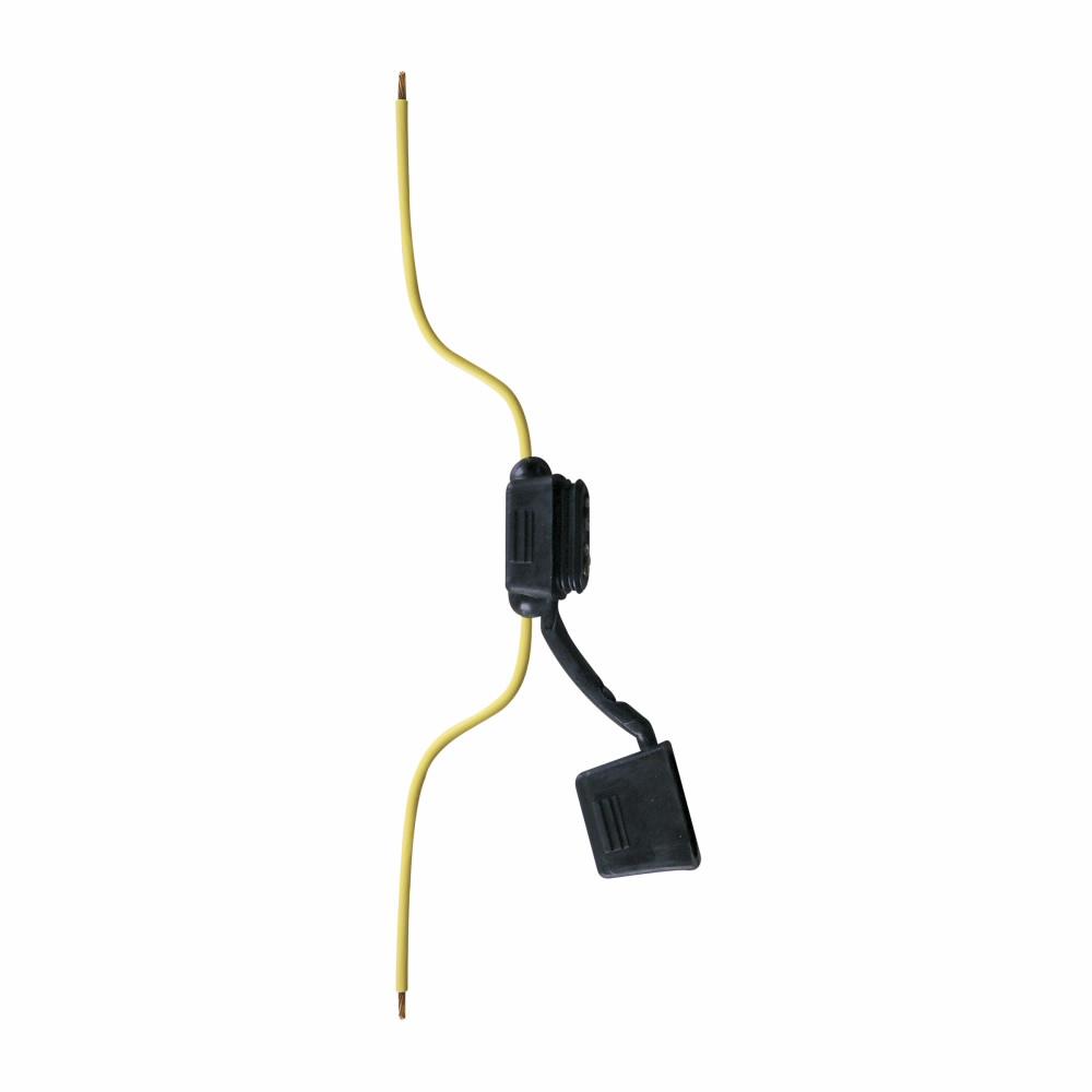 Bussmann HHF ATC® HHF In-Line Fuse Holder With Cover, 32 V, 16 A, 16 AWG Wire