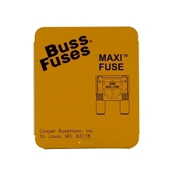 Bussmann MAX-80 MaxiTM MAX-80 Fast Acting Automotive Fuse, 80 A, 32 V DC, 1000 A Interrupt
