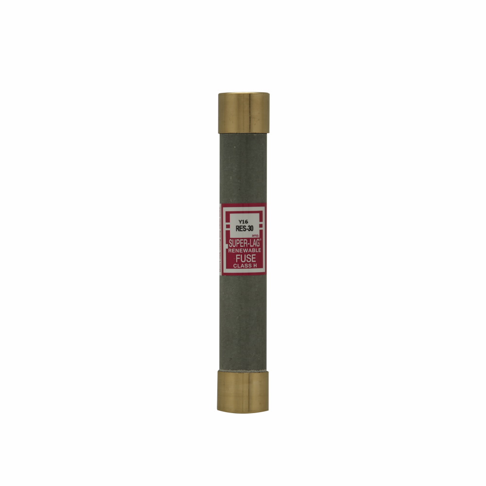 Bussmann RES-3 Non-Current Limiting Non-Time Delay Renewable Fuse, 3 A, 600 VAC, 10 kA Interrupt, H Class, Cartridge Body