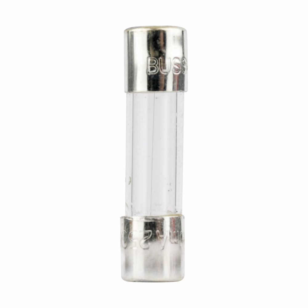 Bussmann S500-10-R Fast Acting Fuse, 10 A, 250 V AC, 100 A Interrupt, Cylindrical Body