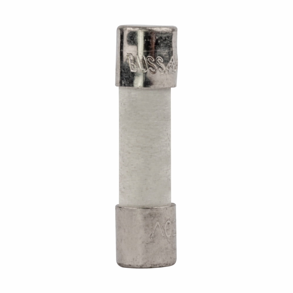Bussmann S501-1-R High Breaking Capacity Fast Acting Fuse, 1 A, 250 V AC, 1.5 kA Interrupt, Cylindrical Body