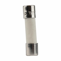 Bussmann S505-3.15-R High Breaking Time Delay Fuse With Nickel Plated Brass End Caps, 3.15 A, 250 V AC, 1.5 kA, Cylindrical Body