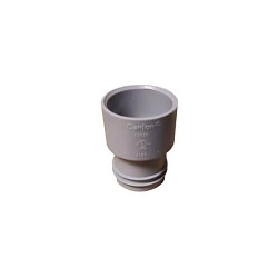Carlon A263F Concretetight Male Non-Metallic Transition Adapter With Coupling, 1 in, PVC