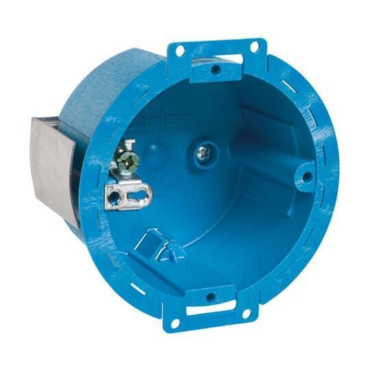 Carlon BH614RP New/Old Work Non-Metallic Ceiling Box, PVC, 14.5 cu-in Capacity, 3.17 in D