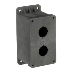 Carlon CP200N Circuit Safe® CP200N Non-Metallic Pushbutton Enclosure, 7.13 in L x 3-1/2 in W x 3.38 in D, Thermoplastic