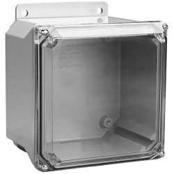 Carlon NV864 Nema Enclosure, 6 in W x 4 in D 8 in H, NEMA 1/2/3/3S/3X/3SX/4/4X/12 NEMA Rating, Polycarbonate