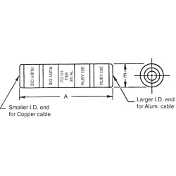 Color-Keyed 60985 - Butt Splices