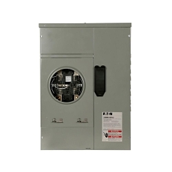 EATON 35MM140R1240 5-Jaw 1-Socket Multiple Metering Meter Stack Module With Ring Style Cover and Test Bypass, 120/240 V AC, 400 A, 3 Phase, NEMA 3R Enclosure