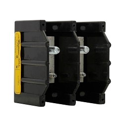 Eaton Bussmann series 16395-1 Bussmann 16395-1 Barrier Power Terminal Block, 600 V AC/DC, 310 A, 1 Pole, Thermoplastic