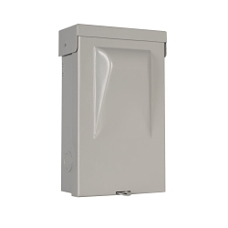 EATON DPU222R Non-Fused Pullout Air Conditioning Disconnect, 120/240 V AC, 60 A, 10 hp, 2 Poles