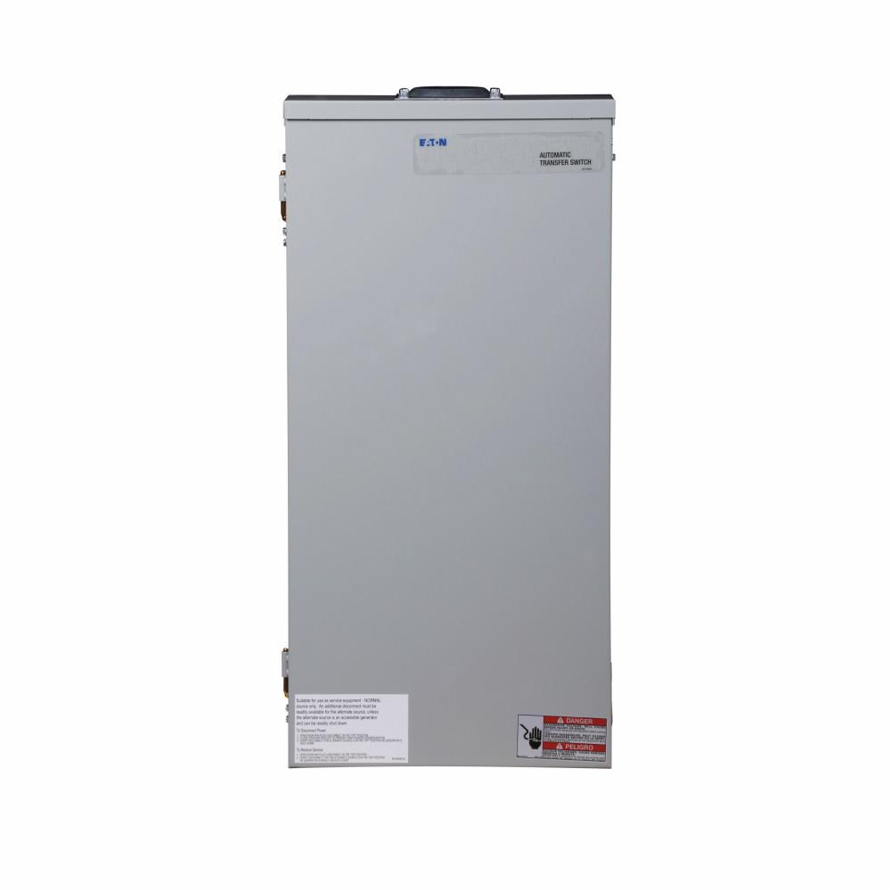 EATON EGSU200NSEACA Universal Automatic Transfer Switch, 120/240 V AC, 200 A, 16 kW, 20 kW, 22 kW Power Rating, 1 Phases, NEMA 3R Enclosure
