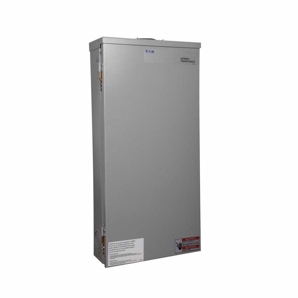 EATON EGSX100NSEA Standard Automatic Transfer Switch, 120/240 V AC, 100 A, 9/11/16 kW Power Rating, 1 Phases, NEMA 3R Enclosure