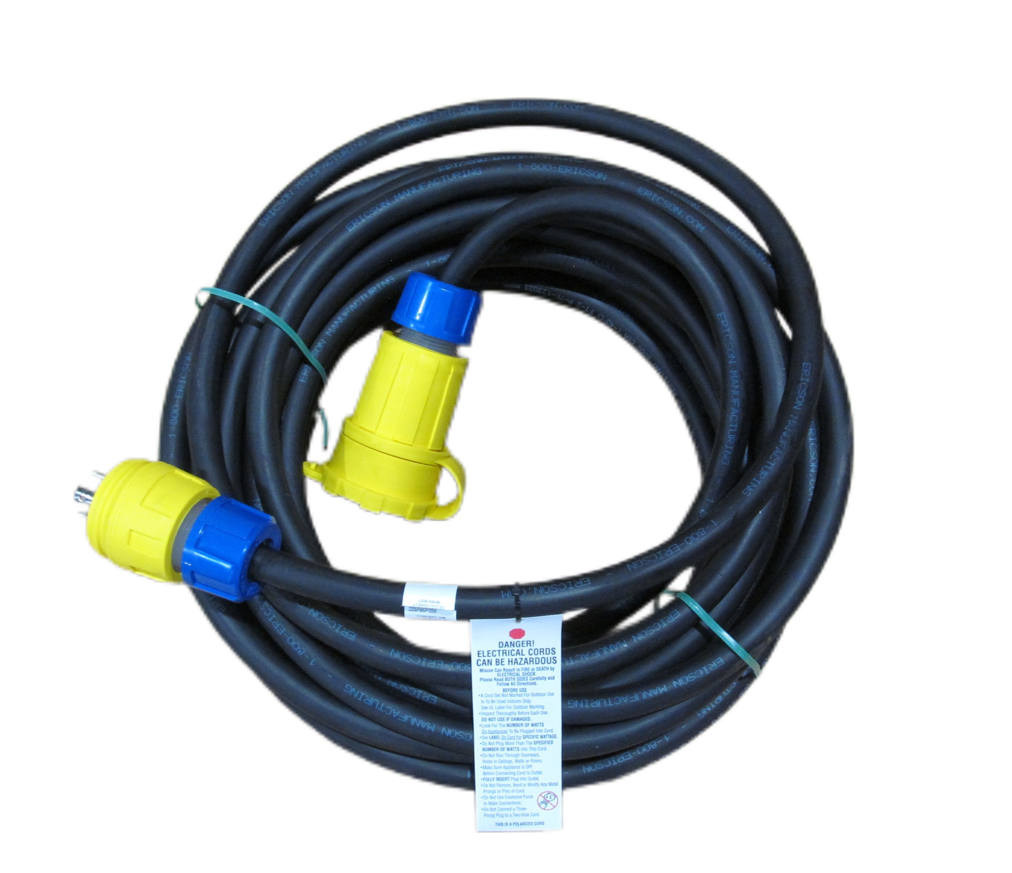 Ericson 2328PW6P105B-BC - Double-ended cordsets