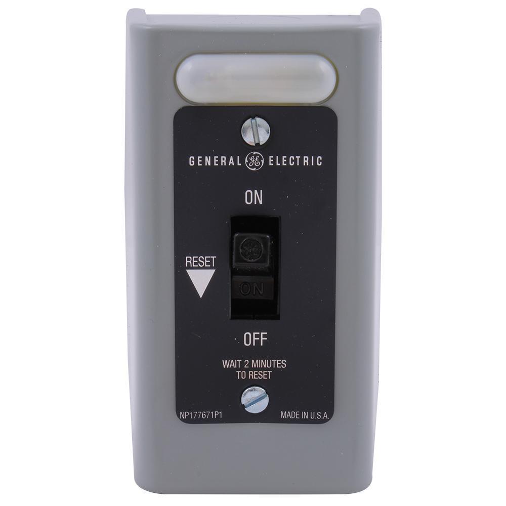 GE CR101Y11 CR101 Full Voltage Non-Reversing Surface Mount Manual Starter, 1 Poles, NEMA 1 Enclosure
