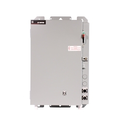 GE CR341D014CAA1AA CR341/300-Line Full Voltage Fusible Disconnect Combination Pumping Panel, 460 to 480 VAC V Coil, NEMA 3R Enclosure