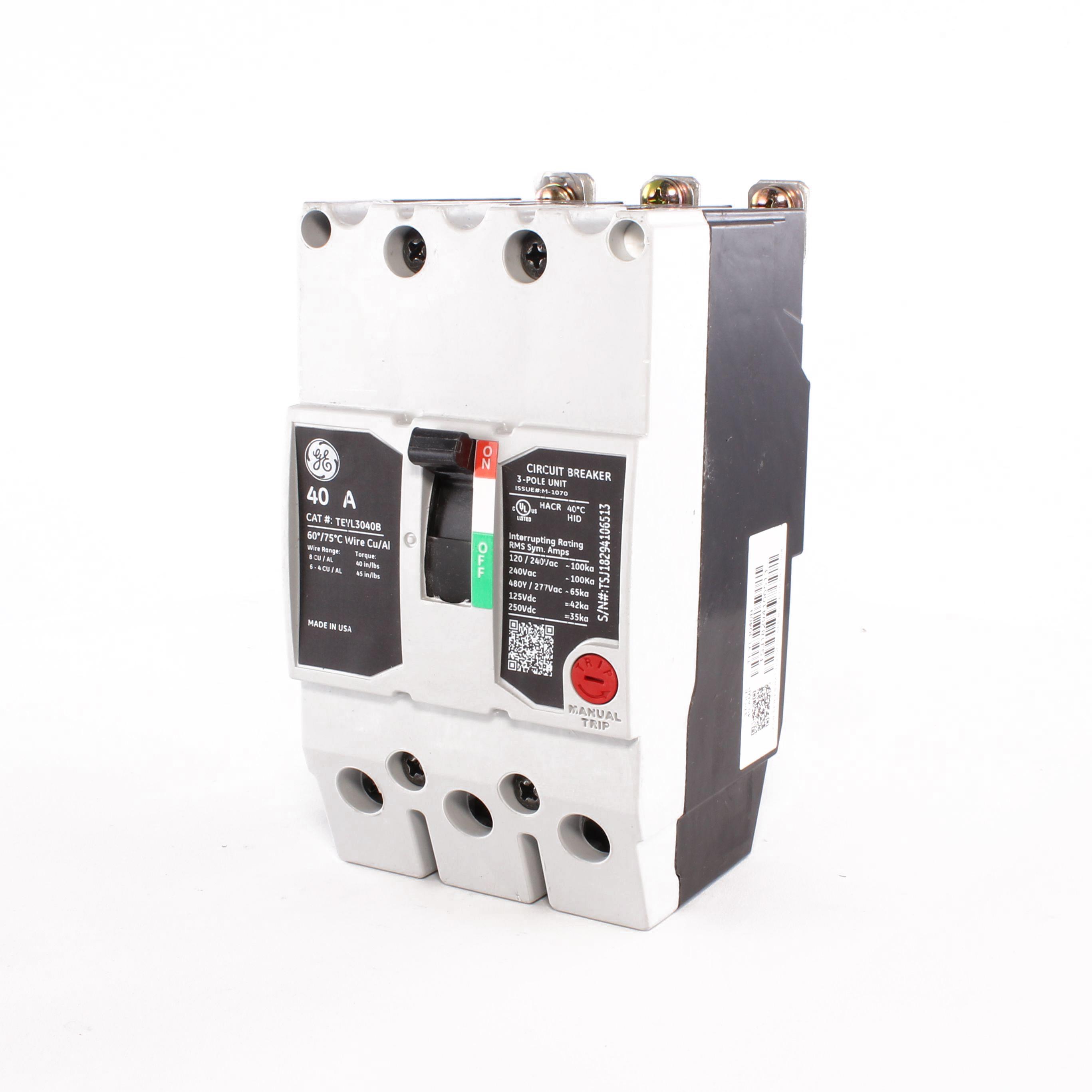 GE TEYL3040B - Molded Case Circuit Breakers