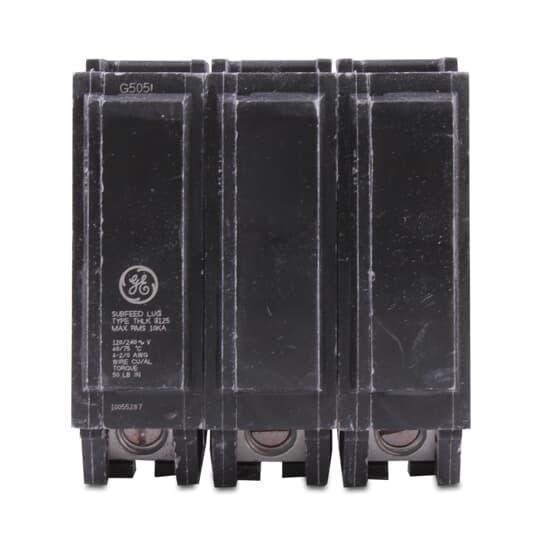 GE THLK3125 3-Pole Plug-In Sub-Feed Lug Kit, 4 to 2/0 AWG Al/Cu, For Use With Residential Loadcenter and Enclosure