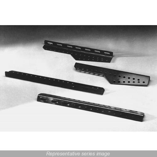 Hammond 2CTRSK36 S2CRSK Rail Support Kit, For Use With Turrets/Terminal/Swing Frame/CRT Mounting Kit/Combination Rails, Black