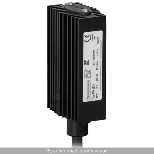 Hammond SHGM1430 Mini Radiant Enclosure Heater, 110/250 V AC, 1.2 A, 30 W Power Rating, IP20 Enclosure