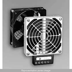 Hammond SHV031139 Control Panel Heater, 120 V AC, 1.79 A, 200 W Power Rating, 63 cfm Air Flow, IP44 Enclosure