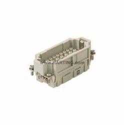 HARTING 09320323001 09 32 032 3001 Han® EE Terminal Insert, 32 Positions, 20 to 12 AWG Wire, Crimp/Male Connection, Polycarbonate