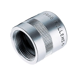 Hubbell Wiring Device-Kellems 091041017 Standard Thread Adapter, 1-1/2 in Interior Thread, Aluminum