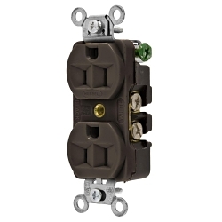 Hubbell Wiring Device-Kellems 5262B - Straight Blade Receptacles