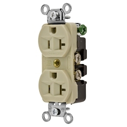 Hubbell Wiring Device-Kellems 5362I - Straight Blade Receptacles