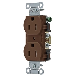 Hubbell Wiring Device-Kellems BR15TR - Straight Blade Receptacles