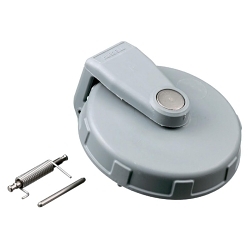 Hubbell Wiring Device-Kellems CA320 Hubbell Wiring Device-Kellems CA320 Industrial Grade Heavy Duty Replacement Standard Sized Watertight Pressure Screw Terminal Cover Assembly, Thermoplastic, Gray