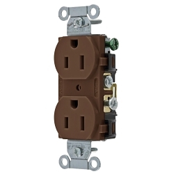 Hubbell Wiring Device-Kellems CR15 - Straight Blade Receptacles