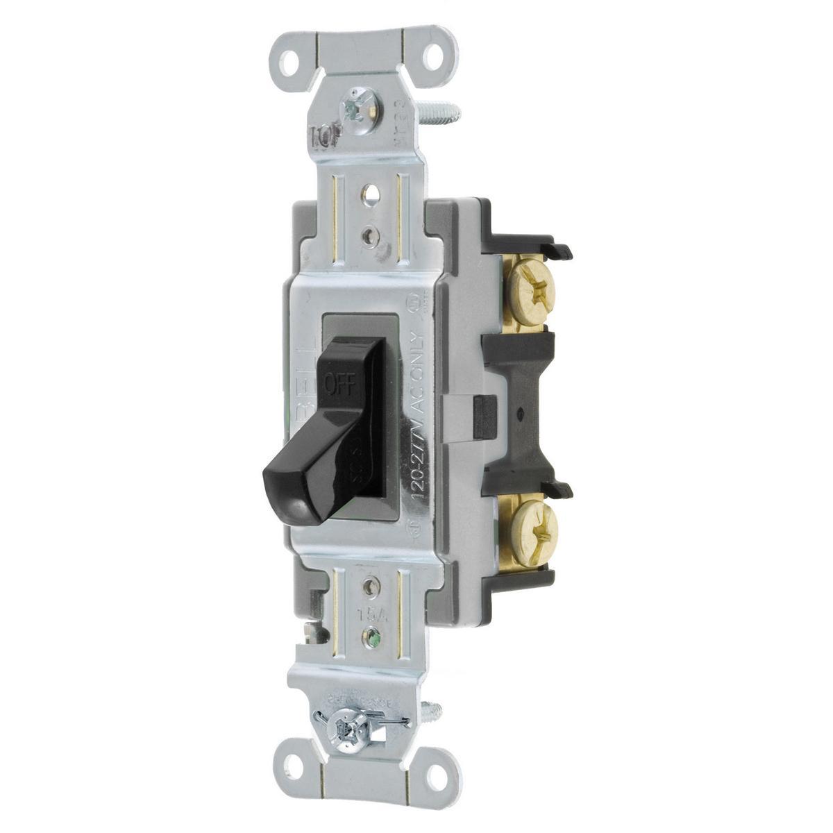 Hubbell Wiring Device-Kellems CS115BK - Switches