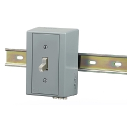 Hubbell Wiring Device-Kellems DRUB1221AC Hubbell Wiring Device-Kellems DRUB1221AC Din Rail Utility Box, 120/277 V AC, 20 A, 1 hp Power Rating