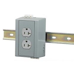 Hubbell Wiring Device-Kellems DRUB20AC - Straight Blade Receptacles
