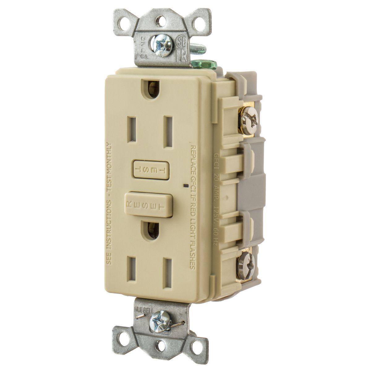 Hubbell Wiring Device-Kellems GFT15I - Electrical Receptacles