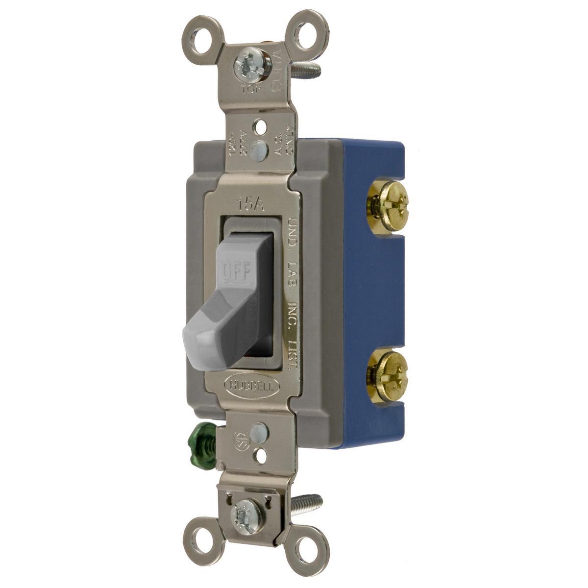 Hubbell Wiring Device-Kellems HBL1201GY - Switches
