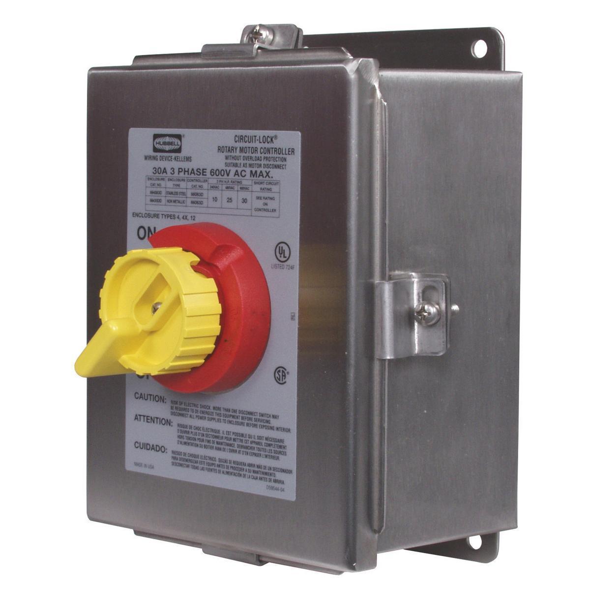 Hubbell Wiring Device-Kellems HBL13S33D - Switches