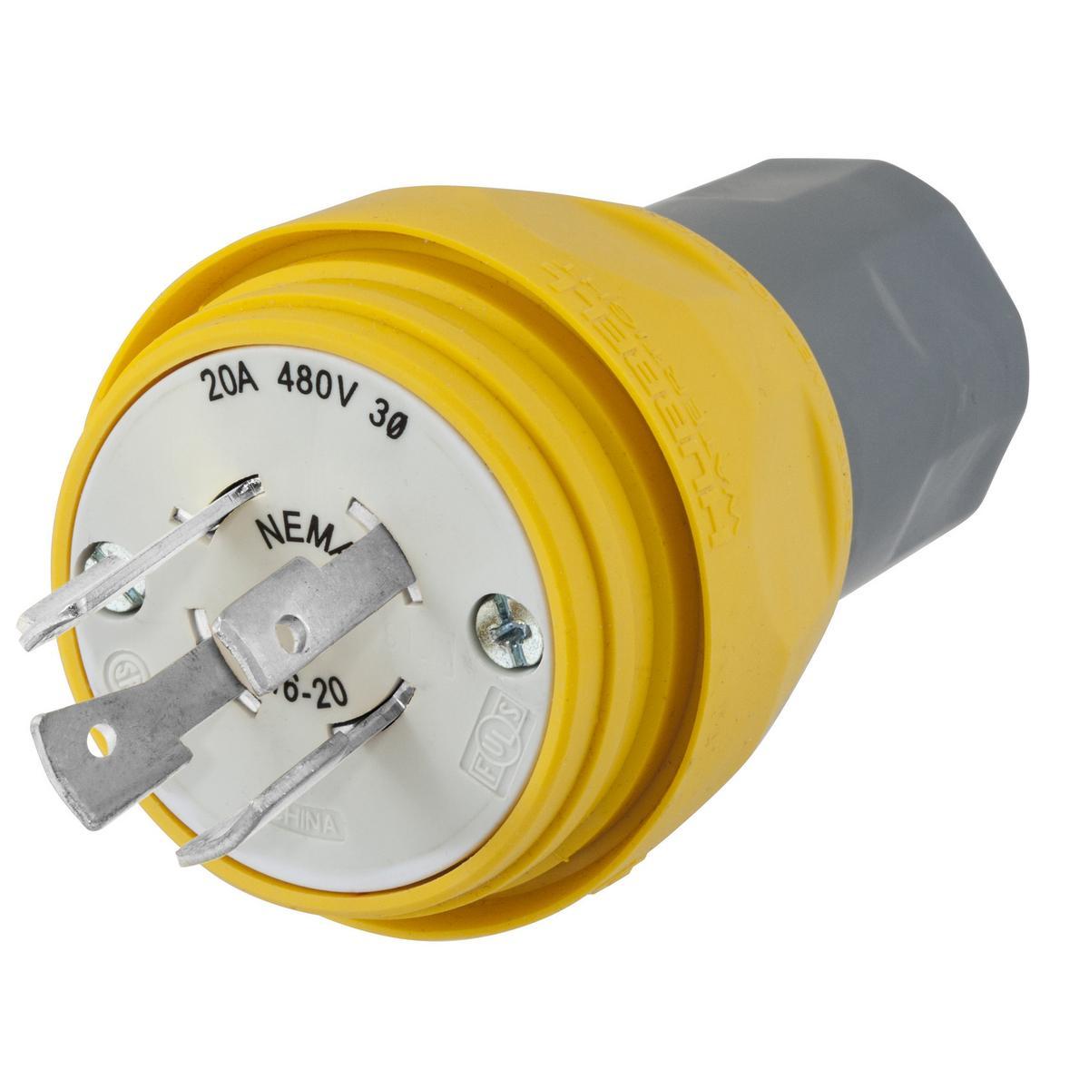 Hubbell Wiring Device-Kellems HBL26W76 - Locking Plugs
