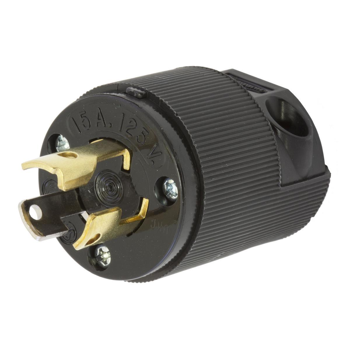Hubbell Wiring Device-Kellems HBL4720CBK - Locking Plugs