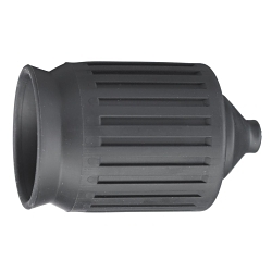 Hubbell Wiring Device-Kellems HBL7490V Hubbell Wiring Device-Kellems HBL7490V Short Molded Weatherproof Boot, For Use With HBL7464V Connector, Device Mount, -40 to 75 deg C Operating Temperature, Elastomer, Black