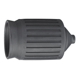 Hubbell Wiring Device-Kellems HBL7495V Hubbell Wiring Device-Kellems Twist-Lock® HBL7495V Short Molded Weatherproof Boot, For Use With HBL7484 Connector, Device Mount, -40 to 75 deg C Operating Temperature, Elastomer, Black